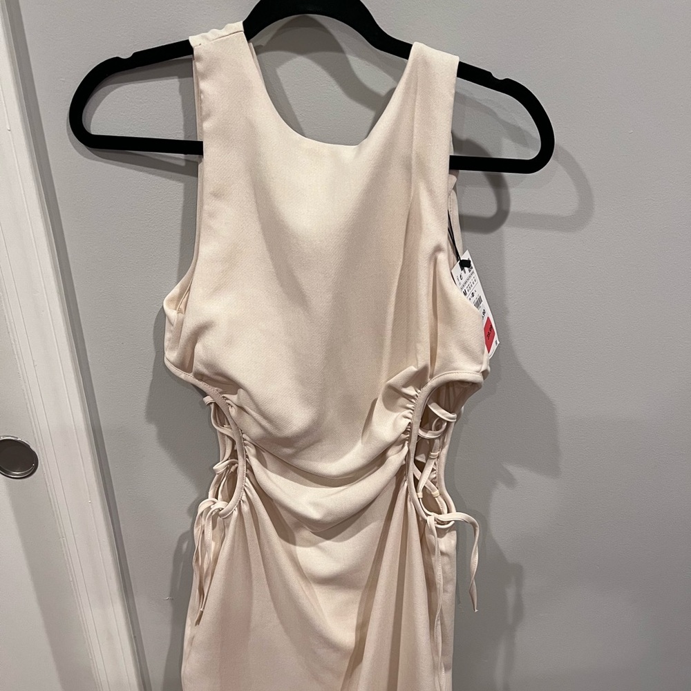Cream dress